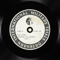 Day 124 International Military Tribunal, Nuremberg (Set A)

Click to enlarge