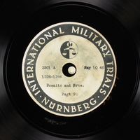 Day 126 International Military Tribunal, Nuremberg (Set A)

Click to enlarge