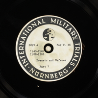 Day 127 International Military Tribunal, Nuremberg (Set A)

Click to enlarge