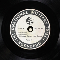 Day 129 International Military Tribunal, Nuremberg (Set A)

Click to enlarge
