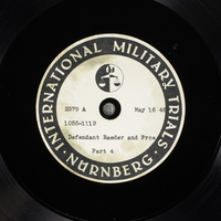 Day 131 International Military Tribunal, Nuremberg (Set A)

Click to enlarge