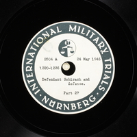 Day 138 International Military Tribunal, Nuremberg (Set A)

Click to enlarge
