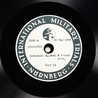 Day 142 International Military Tribunal, Nuremberg (Set A)

Click to enlarge