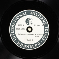 Day 142 International Military Tribunal, Nuremberg (Set A)

Click to enlarge