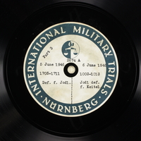 Day 147 International Military Tribunal, Nuremberg (Set A)

Click to enlarge