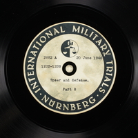 Day 159 International Military Tribunal, Nuremberg (Set A)

Click to enlarge