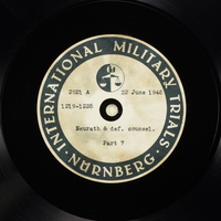 Day 161 International Military Tribunal, Nuremberg (Set A)

Click to enlarge