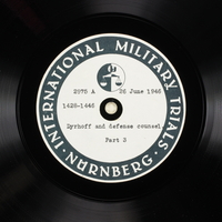 Day 164 International Military Tribunal, Nuremberg (Set A)

Click to enlarge