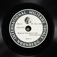 Day 166 International Military Tribunal, Nuremberg (Set A)

Click to enlarge