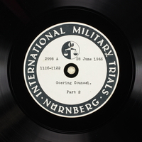 Day 166 International Military Tribunal, Nuremberg (Set A)

Click to enlarge
