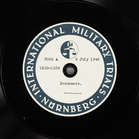 Day 169 International Military Tribunal, Nuremberg (Set A)

Click to enlarge