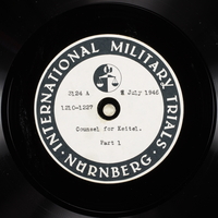 Day 173 International Military Tribunal, Nuremberg (Set A)

Click to enlarge