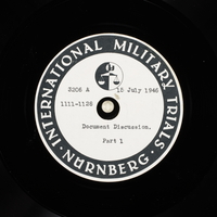 Day 178 International Military Tribunal, Nuremberg (Set A)

Click to enlarge