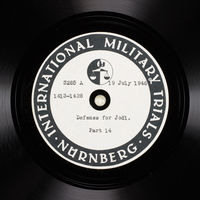 Day 182 International Military Tribunal, Nuremberg (Set A)

Click to enlarge