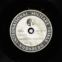Day 187 International Military Tribunal, Nuremberg (Set A)

Click to enlarge