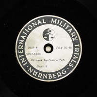 Day 190 International Military Tribunal, Nuremberg (Set A)

Click to enlarge