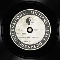 Day 192 International Military Tribunal, Nuremberg (Set A)

Click to enlarge