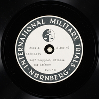 Day 193 International Military Tribunal, Nuremberg (Set A)

Click to enlarge