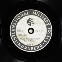 Day 194 International Military Tribunal, Nuremberg (Set A)

Click to enlarge
