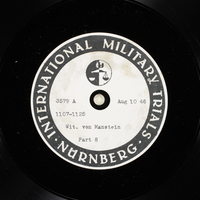 Day 200 International Military Tribunal, Nuremberg (Set A)

Click to enlarge