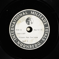 Day 202 International Military Tribunal, Nuremberg (Set A)

Click to enlarge