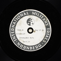 Day 204 International Military Tribunal, Nuremberg (Set A)

Click to enlarge