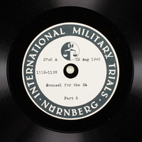 Day 209 International Military Tribunal, Nuremberg (Set A)

Click to enlarge