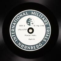 Day 215 International Military Tribunal, Nuremberg (Set A)

Click to enlarge
