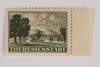 2012.464.4 front
Unused parcel admission stamp for Theresienstadt ghetto-labor camp

Click to enlarge