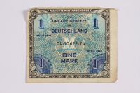 2014.480.115 front
German one mark scrip

Click to enlarge