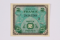 2014.480.104 front
French two Francs scrip

Click to enlarge