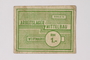 Mittelbau forced labor camp scrip, 1.- Reichsmark, issued to a Polish political prisoner