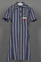 Concentration camp uniform dress with number 94593 worn by a German Jewish inmate