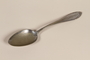 Tablespoon with scratched initials used by a German Jewish concentration camp inmate