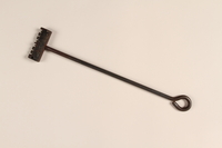 1995.109.1 front
Branding iron retrieved from Dachau by a US soldier

Click to enlarge
