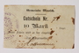 Moosch (Alsace), France, 10 mark currency exchange coupon nr. 79