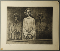 1995.132.15 front
William Sharp aquatint of 2 guards and a doctor

Click to enlarge