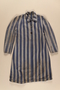 Concentration camp uniform dress worn by a Jewish Czech inmate