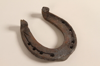 1989.270.5 front
Horseshoe with nails used by a Romani

Click to enlarge