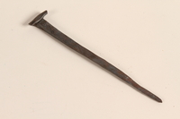 1989.270.9 front
Hand-wrought horseshoe nail used by a Romani

Click to enlarge
